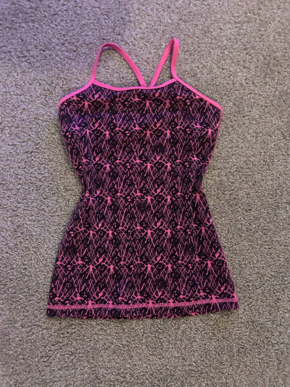 Ivivva Disney Pink and Black Athletic top size 10